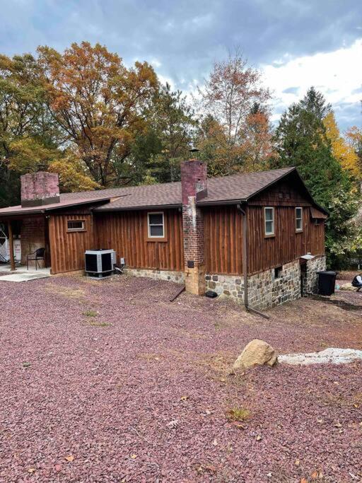 Cozy Log Cabin In Jim Thorpe Esterno foto